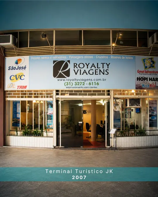 Royalty Viagens - Terminal Turístico JK, 2007