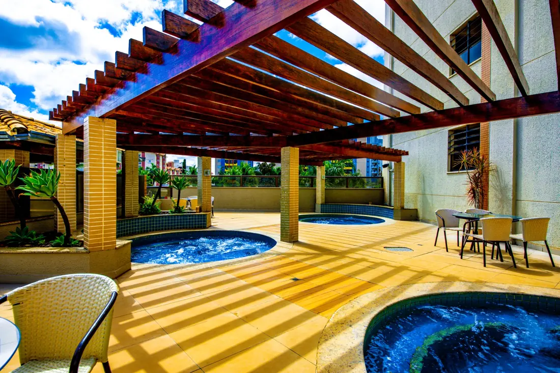 Espaço de hidromassagem do Boulevard