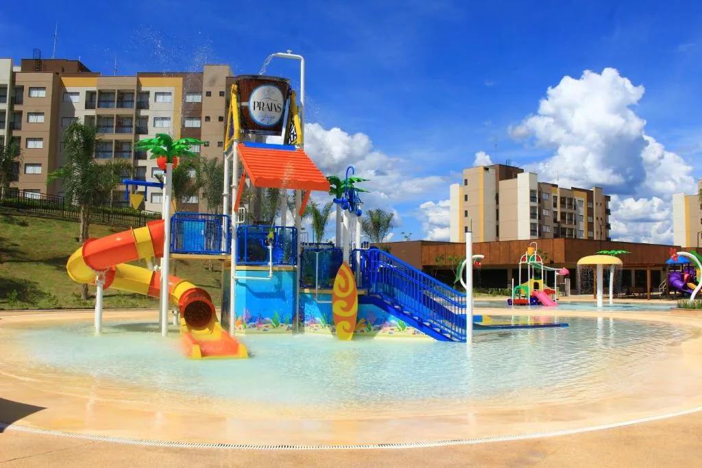 Parque aquático infantil do Praias do Lago Eco Resort