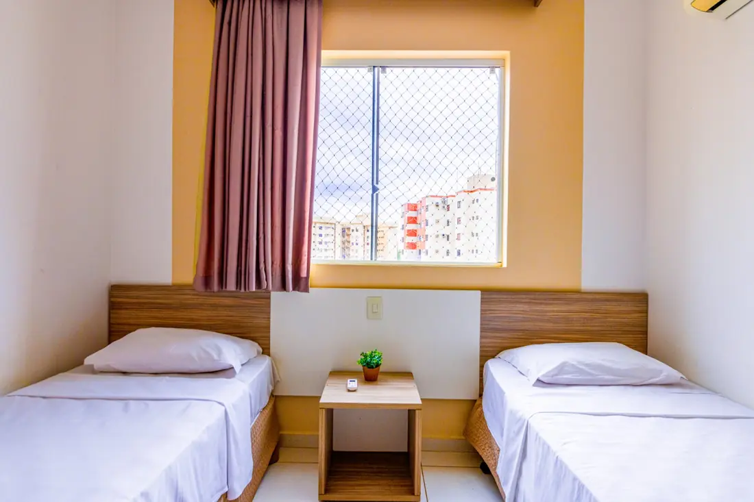 Apartamento do Riviera Park - camas de solteiro